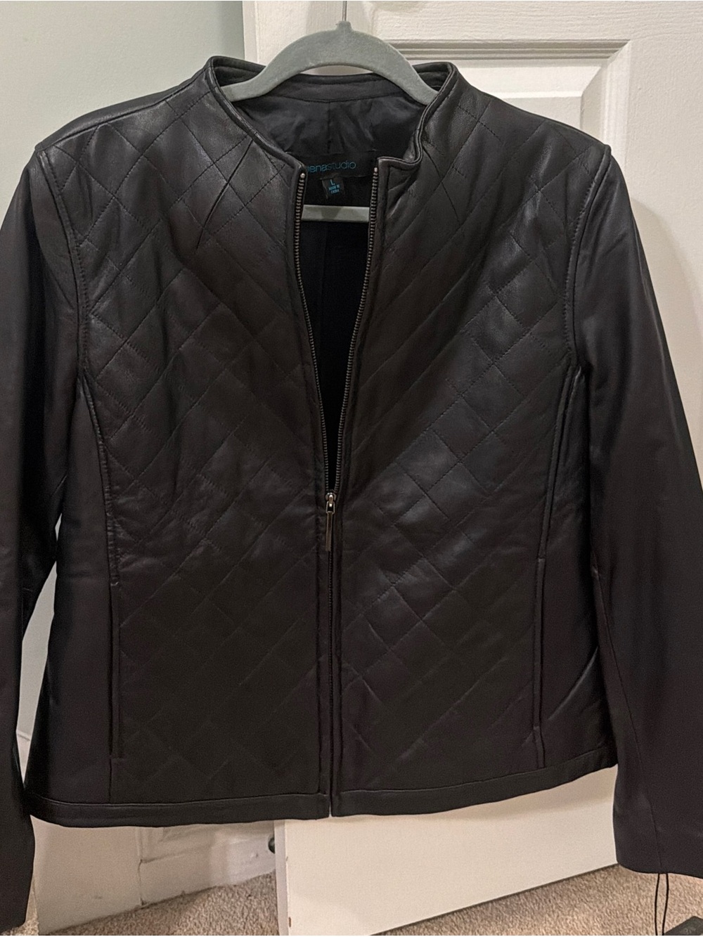Siena Studio Black women’s leather jacket